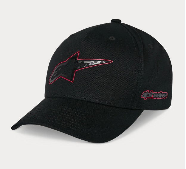 Alpinestars Hat Carbon Fiber Snapback Black One Size – 1216-81080-10-OS