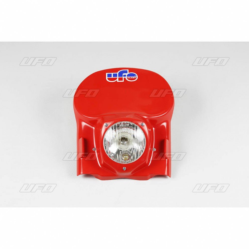 UFO Vintage koplamp 1978–1988 – rood - MxProStoreParts