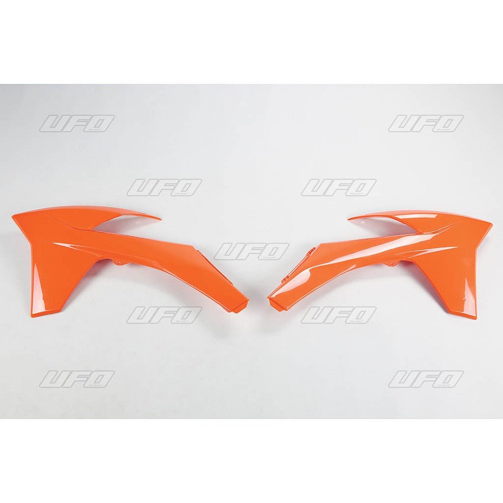 UFO Radiator cover KTM125-525 SX/SXF 11-12 / EXC/F 12-13 Orange 127