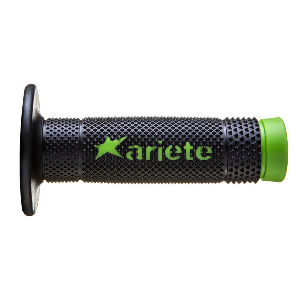 Ariete Vulcan MX/enduro handvatten groen/zwart - MxProStoreParts