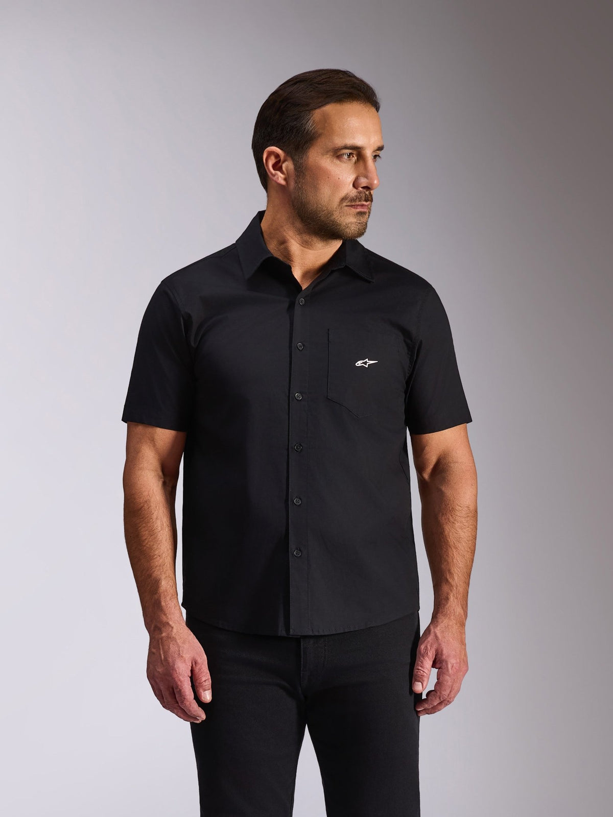 Alpinestars Shirt Strive woven Black - MxProStoreParts