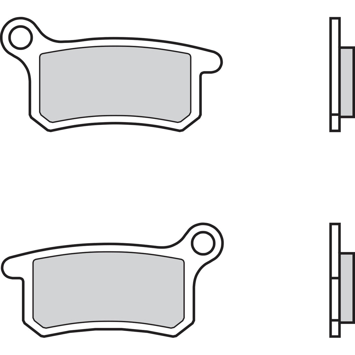 Brembo Brakepads Sintered Off-Road – 07GR69SX