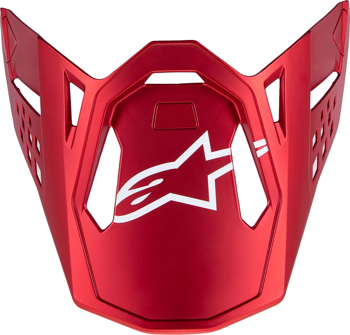 Alpinestars S-M10 Flood helmklep – Rood fluo Rood