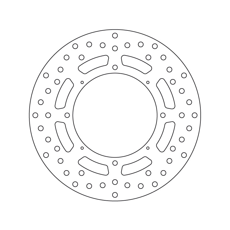 Technische illustratie: Brembo Serie Oro brakedisc – 68B40769; uitvoering volgens artikelgegevens