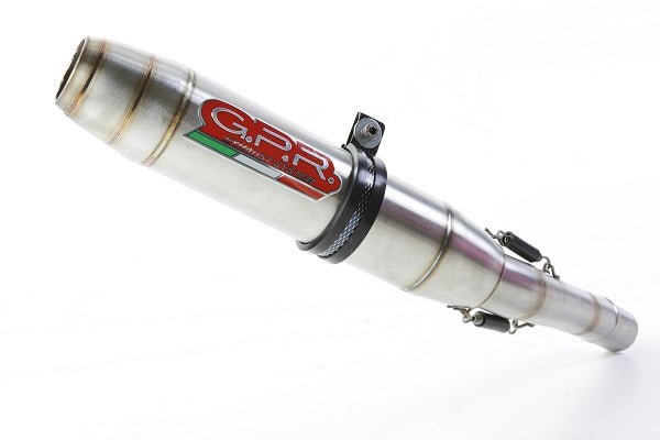 GPR Husqvarna TE 125 4T 2010/13 EC-Approv. slip-on exhaust Deeptone Inox - MxProStoreParts