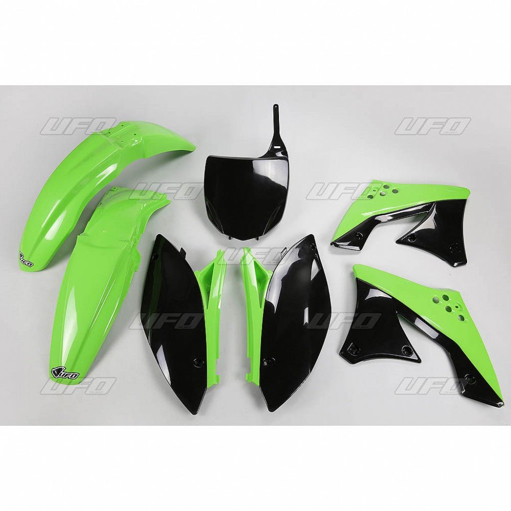 Kit plastique UFO 5 pièces original KXF250 09+12 - MxProStoreParts