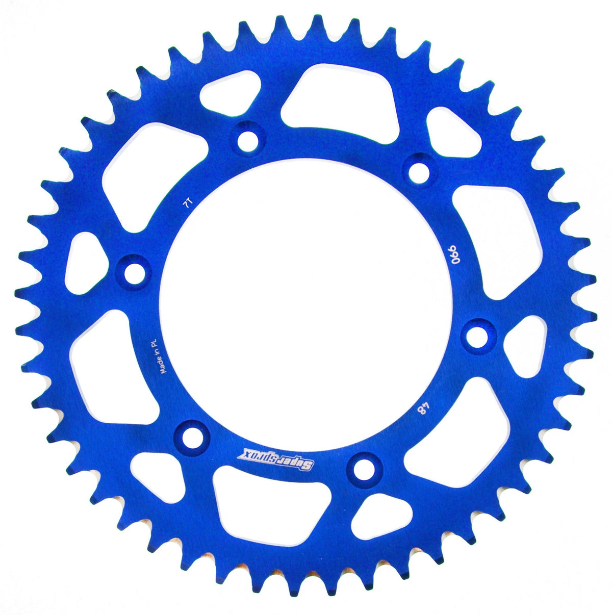 Supersprox Alu Rear sprocket KTM/Husqv./Husab. Blue 52 – RAL-990:52-BLU - MxProStoreParts