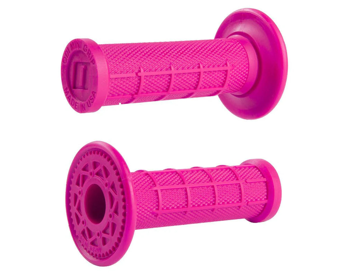 ODI Glue-On Grip Mini-MX Half-Waffle Single-Ply Pink - MxProStoreParts
