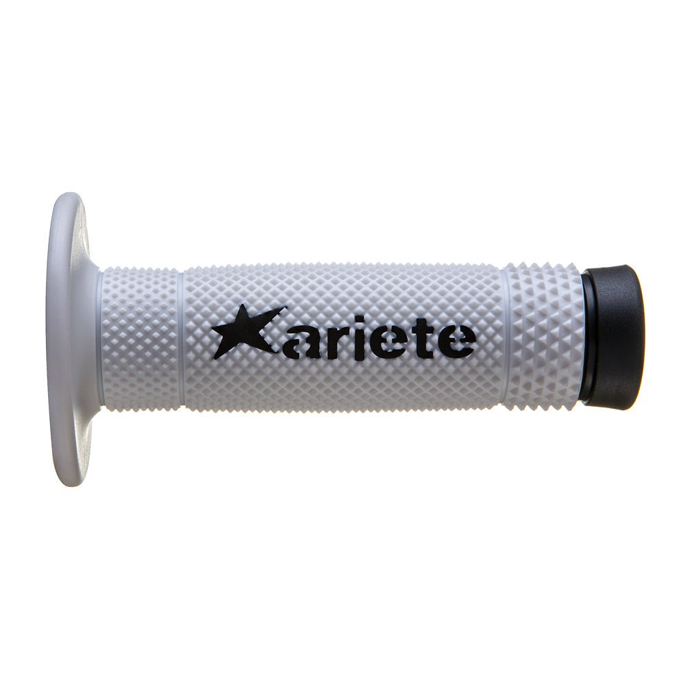 Ariete Vulcan MX/enduro handvatten zwart/wit - MxProStoreParts