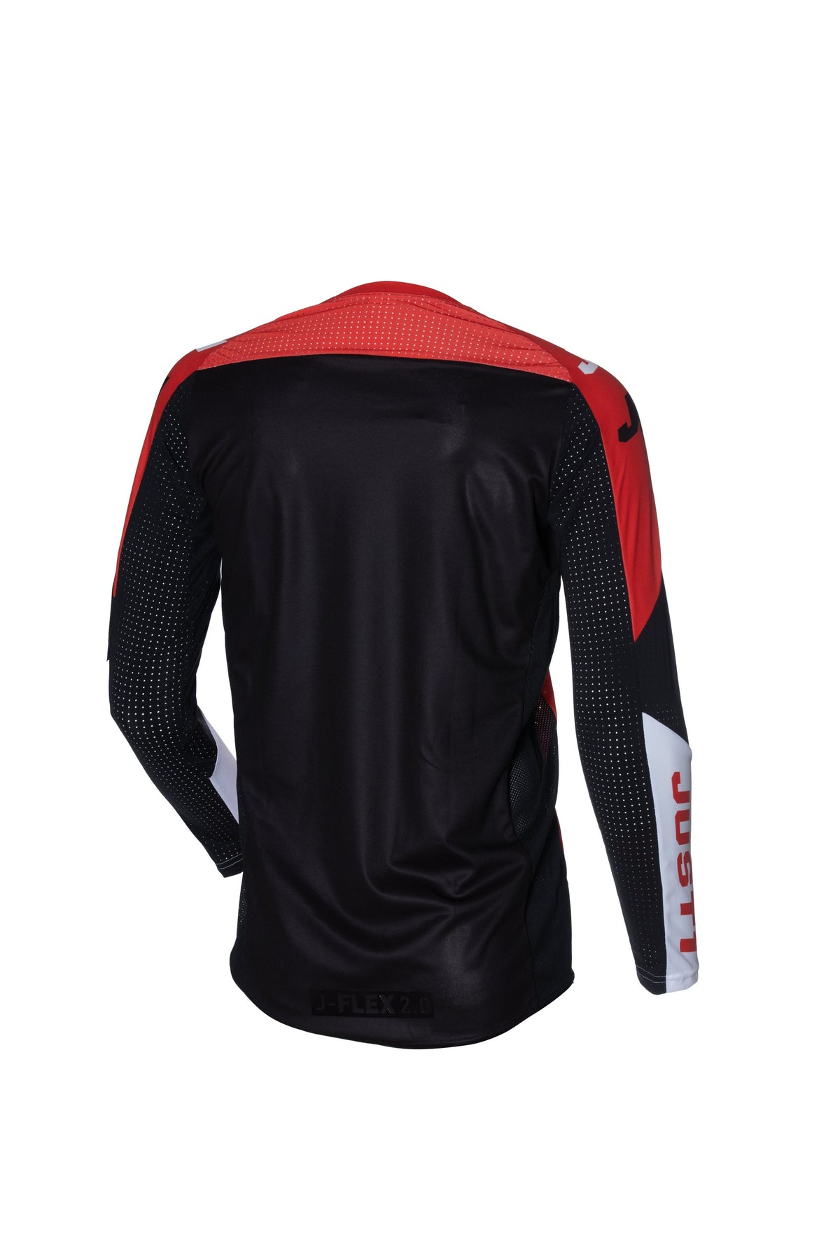 Just1 crossshirt J-Flex 2.0 District rood/zwart/wit