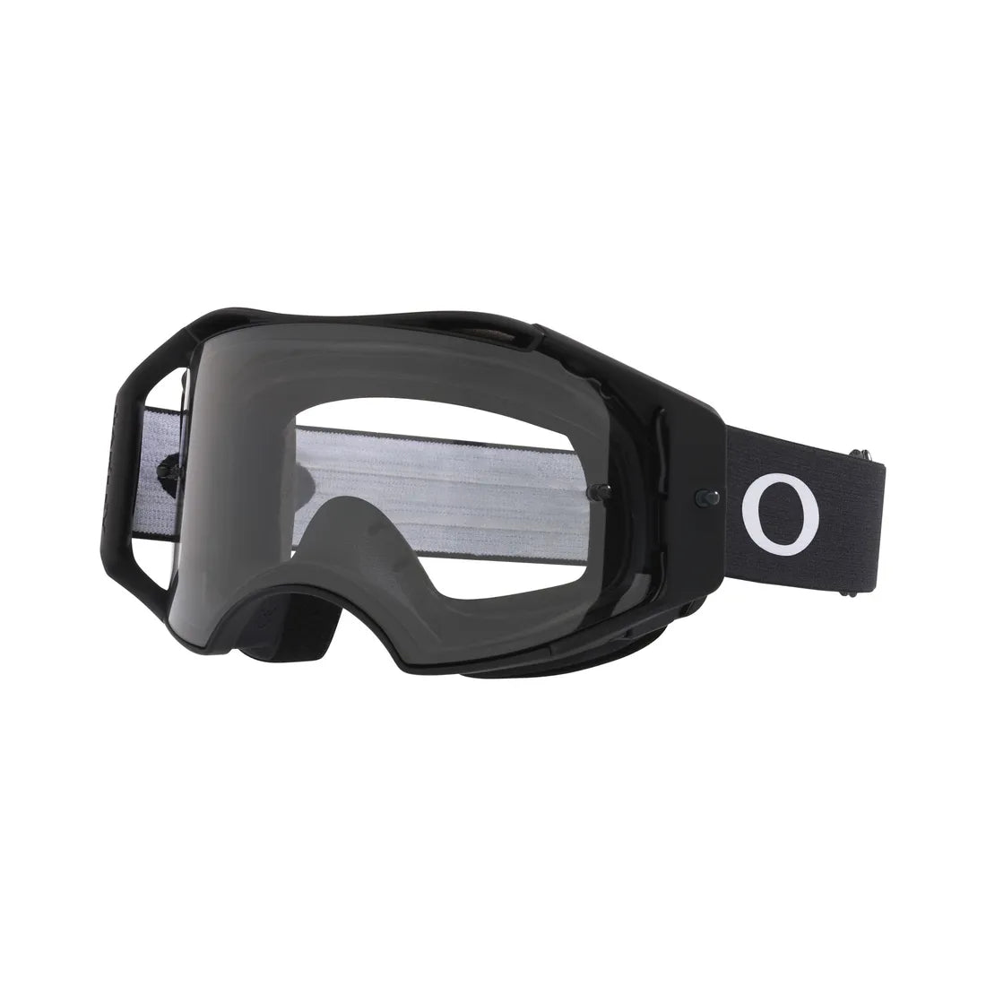 Oakley Airbrake Lite MX Matte Black met Clear lens