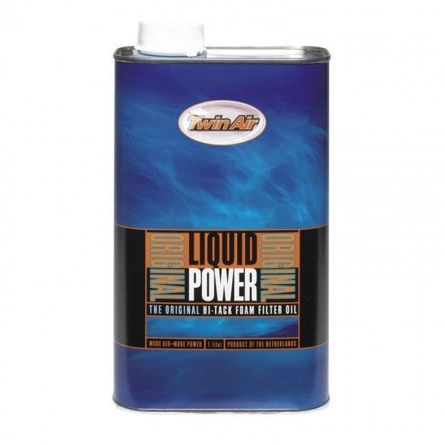 Twin Air Liquid Power luchtfilterolie 1 liter — 159015 - MxProStoreParts