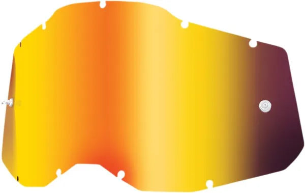 100% Accuri 2 Junior/Strata 2 Junior spiegellens – rood - MxProStoreParts