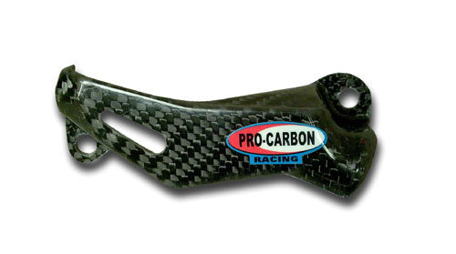 Pro Carbon achter remklauw beschermer Yamaha YZ 125/250 2022 & YZ 250F 2021- & YZ 450F 2020- & Fantic XX 125/250 2021- & XXF 250/450 2021-
