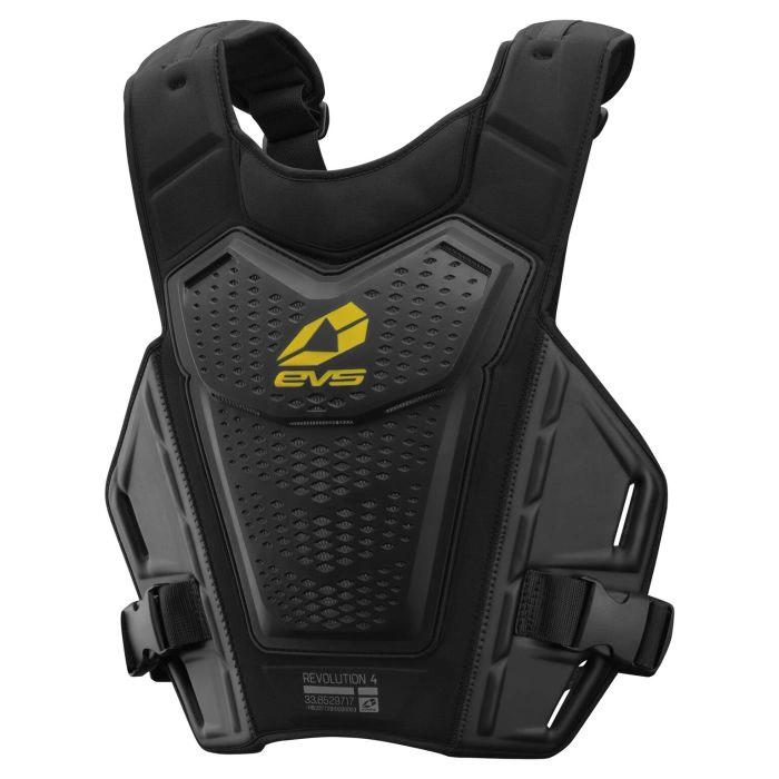 EVS Revo 4 Körperschutz – Schwarz/Hi – Viz (L/XL) – MxProStoreParts