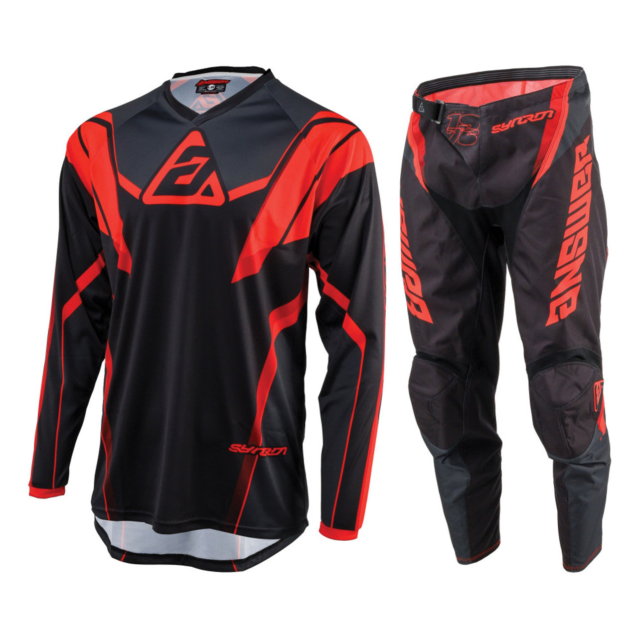Answer 2025 Syncron Envenom volwassen cross pak Rood / Zwart