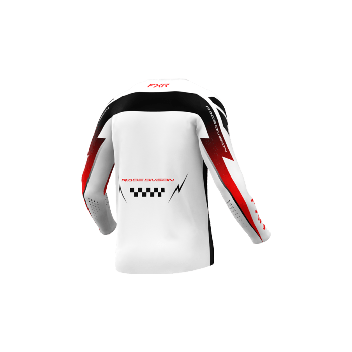 FXR Clutch Pro MX Jersey 26 White/Red/Black - MxProStoreParts
