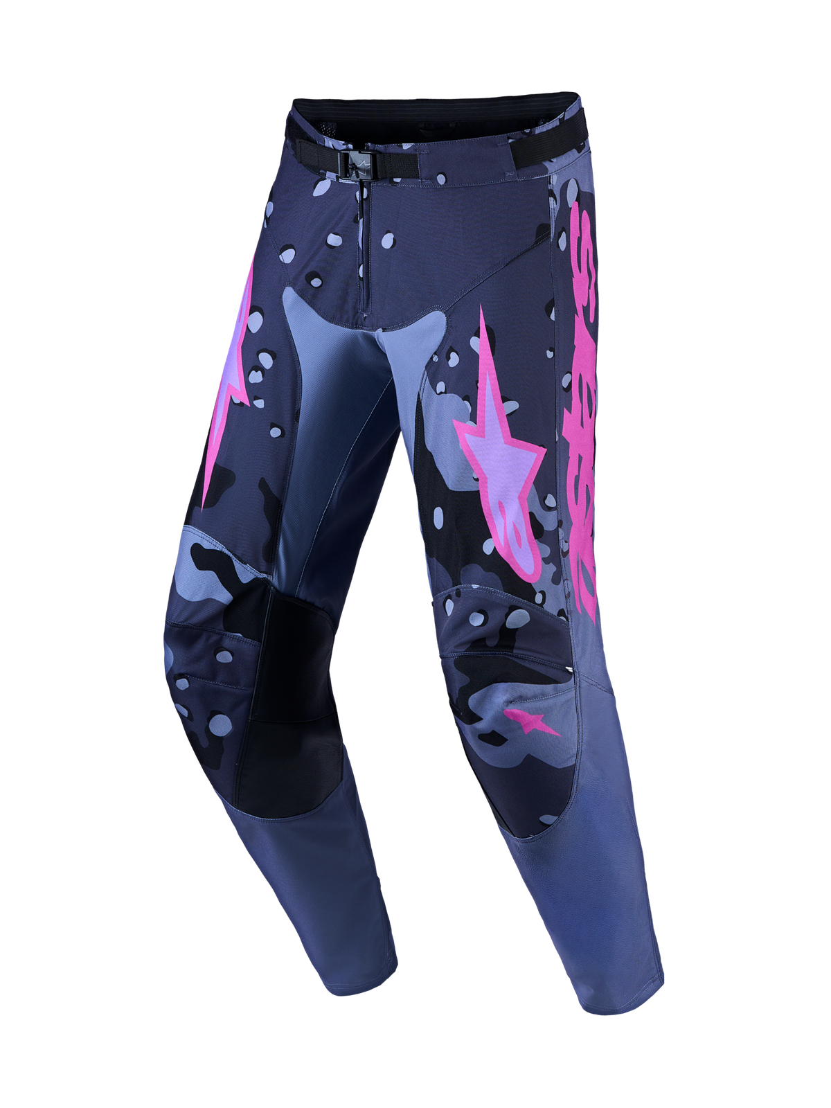 Alpinestars Racer Lone Broek 2027 – Grijs Camo Paars