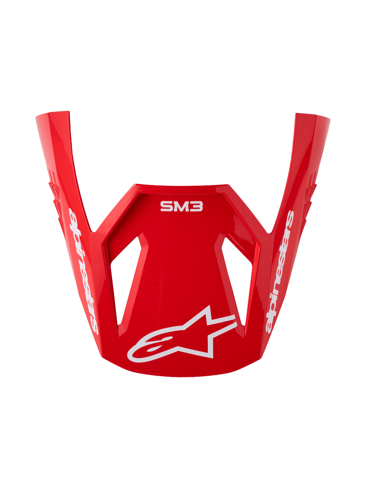 Alpinestars S-M3 Radium Vizier – Rood Mot Rood Fluo Wit Glans - MxProStoreParts