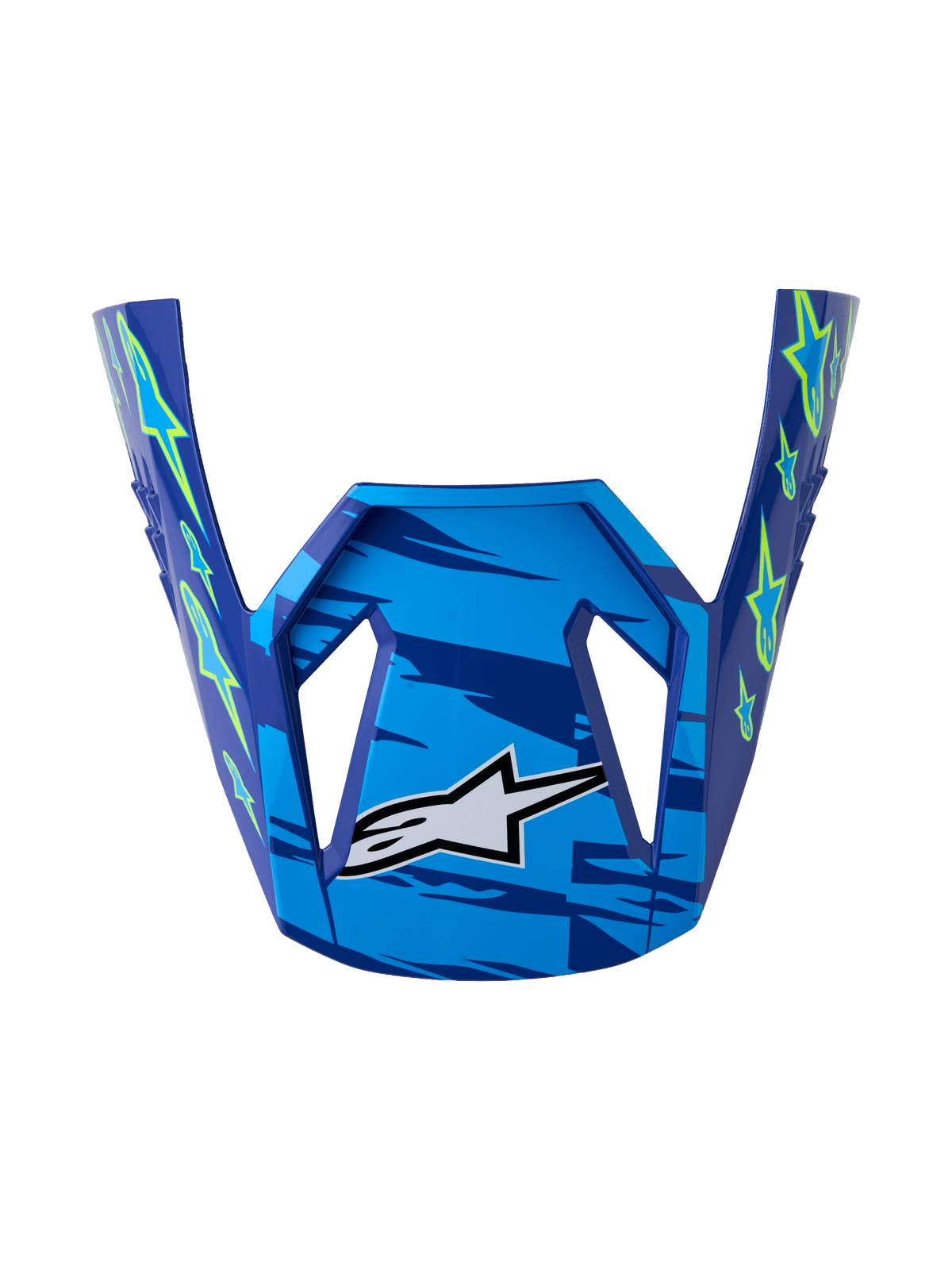Alpinestars SM3 Falcon Vizier ECE06 – Blue White Black Pink Fluorescent Yellow Fluorescent Glossy - MxProStoreParts