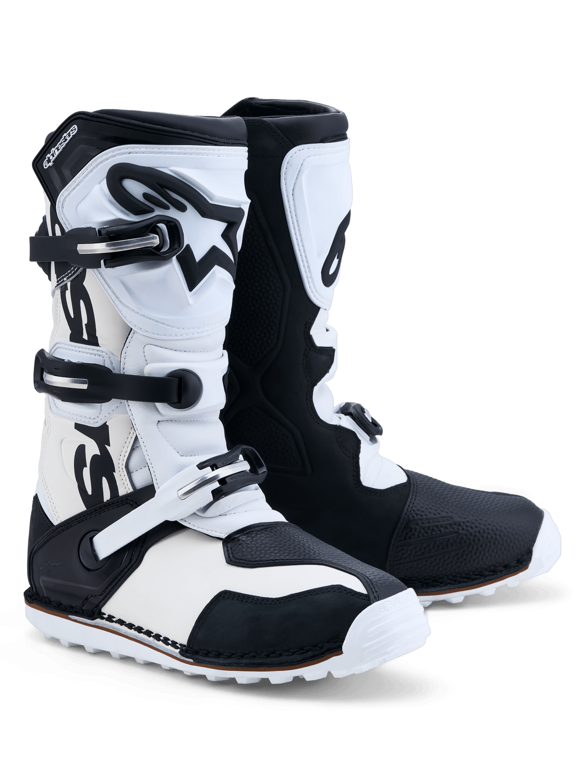 Alpinestars Tech-T Laarzen – Zwart Wit - MxProStoreParts