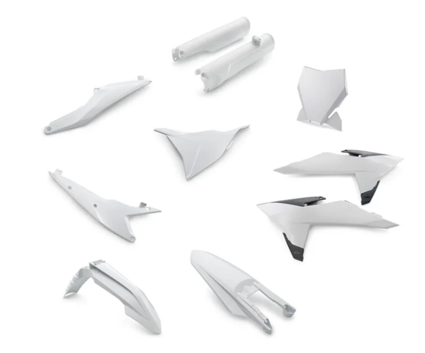 Origineel KTM plastic kit Wit KTM SX 125/150/250/300 2023-2026 & SX-F 250/350/450 2023-2026 ( model 2025 )