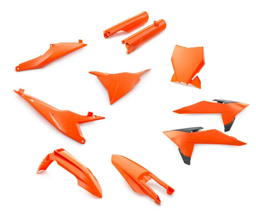 Origineel KTM plastic kit Oranje KTM SX 125/150/250/300 2023-2026 & SX-F 250/350/450 2023-2026 ( model 2025 )