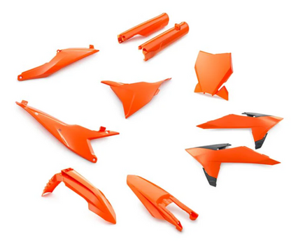 Origineel KTM plastic kit Oranje KTM SX 125/150/250/300 2023-2026 & SX-F 250/350/450 2023-2026 ( model 2025 )