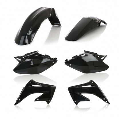 Acerbis plastic kit Zwart Honda CR 125R/250R 02-03