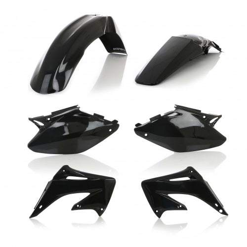 Acerbis plastic kit Zwart Honda CR 125R/250R 02-03