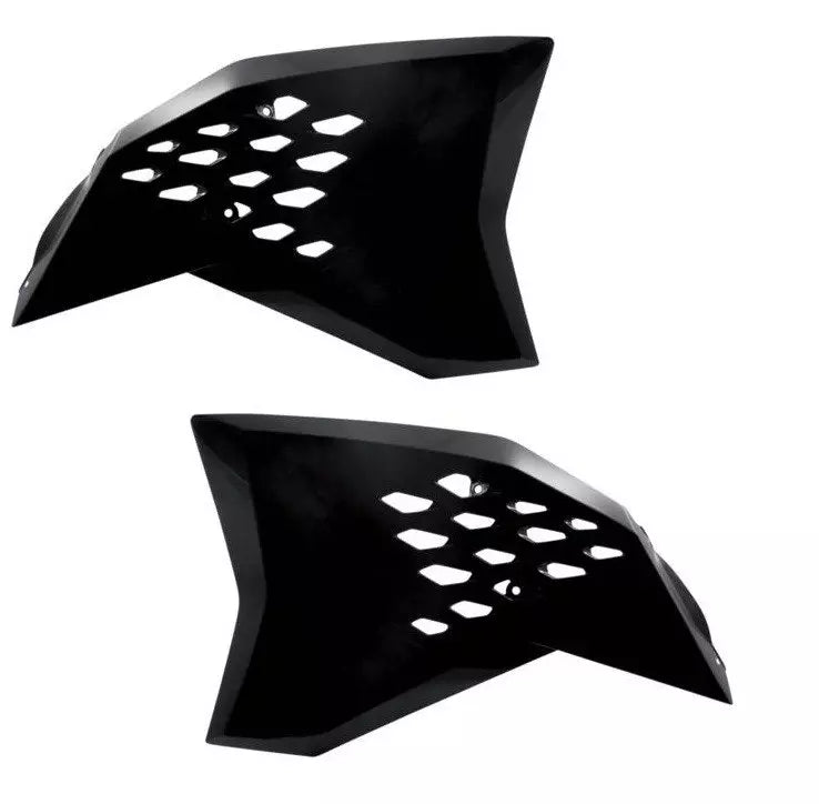 Acerbis radiator kappen Zwart KTM SX/SX-F 125-450 2007-2010 & EXC/EXC-F 125-450 2008-2011