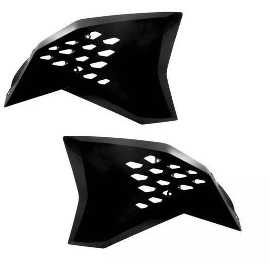 Acerbis radiator kappen Zwart KTM SX/SX-F 125-450 2007-2010 & EXC/EXC-F 125-450 2008-2011