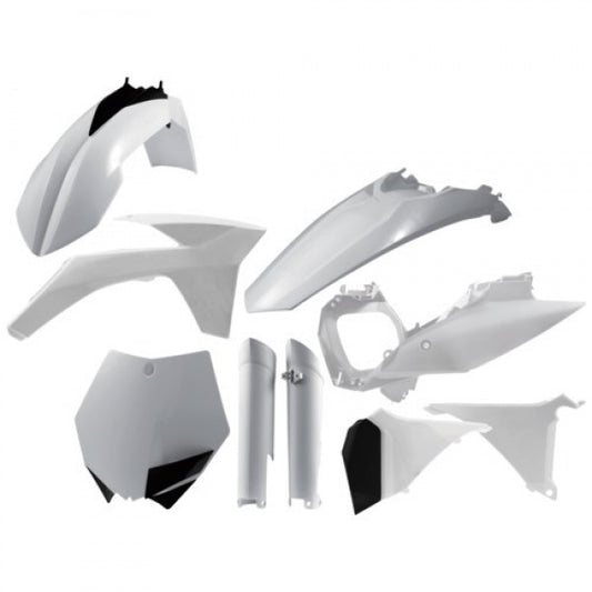 Acerbis plastic kit Wit KTM SX 125/150/250 2012 & SX-F 250/450/505 2011-2012