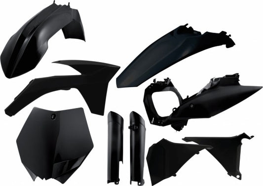 Acerbis plastic kit Zwart KTM SX 125/150/250 2012 & SX-F 250/450/505 2011-2012