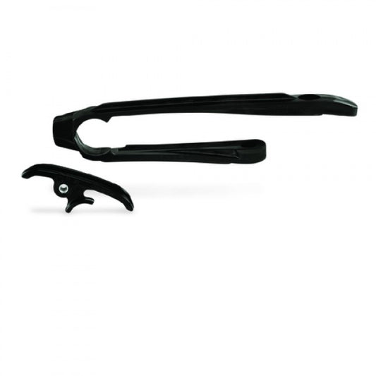 Acerbis swingarm geleider + onderste ketting geleider Zwart KTM EXC/EXC-F 12-16