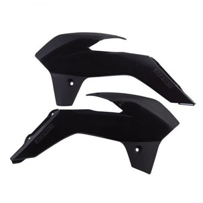 Acerbis radiator kappen Zwart KTM EXC 125/200/250/300/350/450/500 14-16 & SX/SX-F 125/150/250/350/450 13-15