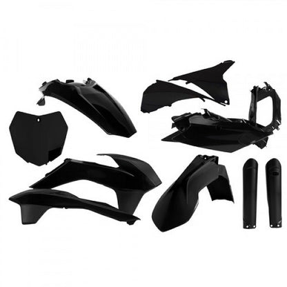 Acerbis plastic kit ( full kit ) Zwart KTM SX/SX-F 125/150/250/350/450 13-14