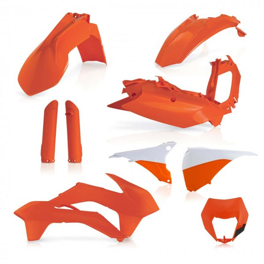 Acerbis plastic kit Oranje KTM EXC 125/250/300 2016 & EXC-F 250/350/450/500 2016