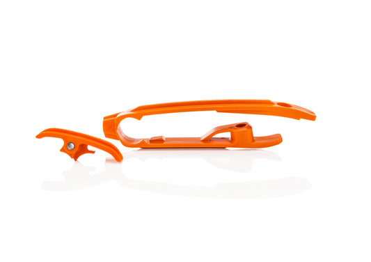 Acerbis Swingarm geleider + onderste ketting geleider oranje KTM SX/SX-F 125/250/300/350/450/500 16- & Husqvarna FC 250/350/450 16- & FE 250/350/450/501 17- & TC 125/250 16- & TE 250/300 17-