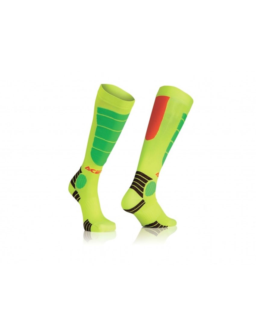 Acerbis MX Impact children's socks Orange/Yellow