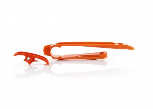 Acerbis Swingarm geleider + onderste ketting geleider oranje KTM EXC/EXC-F 17-