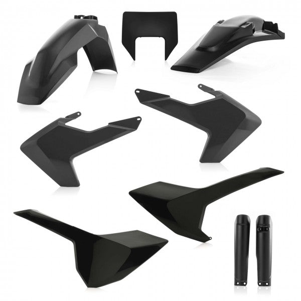 Cycra full plastic kit Zwart Husqvarna TE 250 17 & TE 250i 18-19 & FE 250/350/450/501 17-19