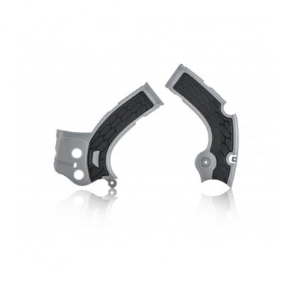 Acerbis X-Grip frame beschermers grijs / zwart Yamaha YZ 250F 17-18 & YZ 450F 16-17 & WR 250F 17-19 & WR 450F 16-18