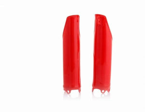 Protectores de horquilla delantera Acerbis para Honda CRF 250R (2018) y CRF 450R (2017‑2018) – Rojo