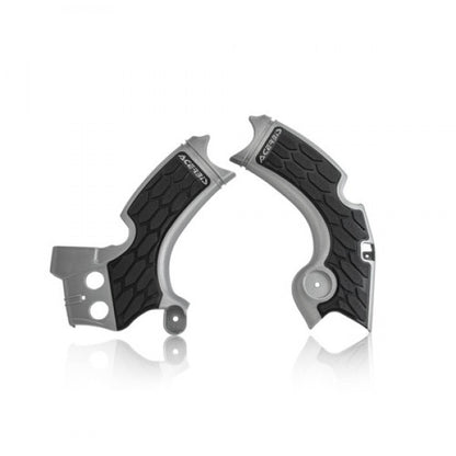 Acerbis X-Grip frame beschermers grijs / zwart Kawasaki KX 250F 15-