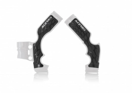 Acerbis X-Grip frame beschermers wit / zwart KTM SX 65 14- & Husqvarna TC 65 17- & Gas Gas MC 65 2021