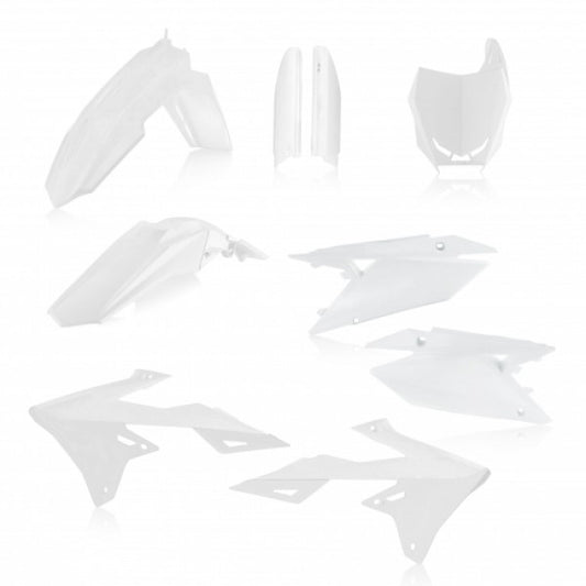 Acerbis plastic kit Wit Suzuki RM-Z 250 19- & RM-Z 450 18-