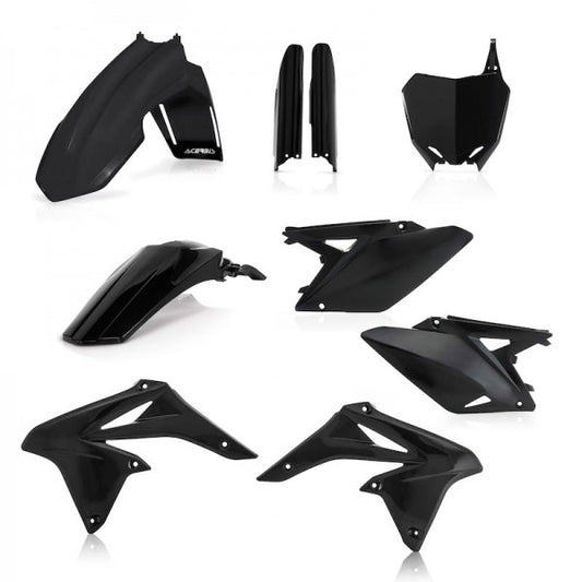Acerbis plastic kit Zwart Suzuki RM-Z 250 10-18