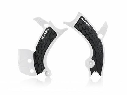 Acerbis X-Grip frame beschermers wit / zwart Yamaha YZ 250F 19- & YZ 450F 18- & WR 250F 20 & WR 450F 19-