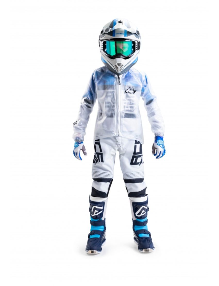 Acerbis Regenjas Transparant Kinder Maat L/XL